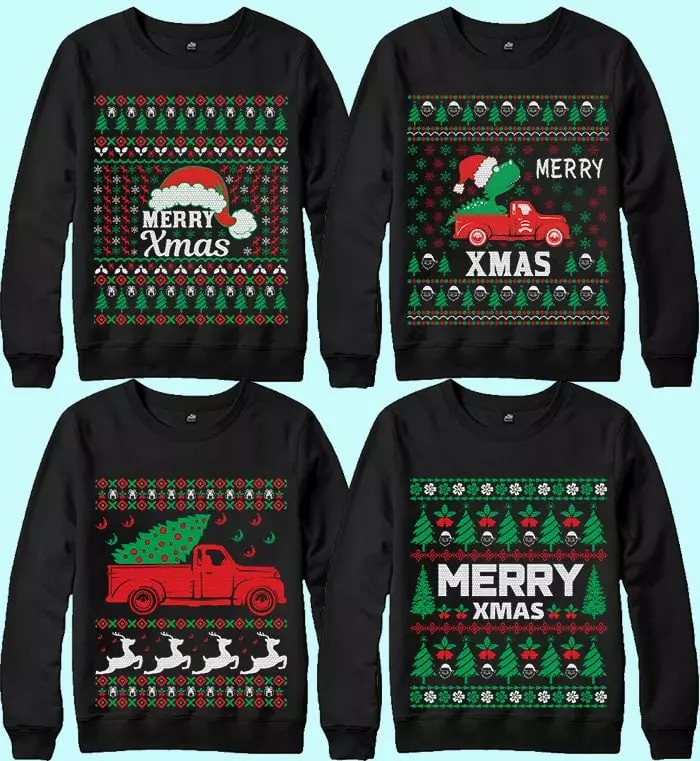 ugly christmas sweaters patterns  