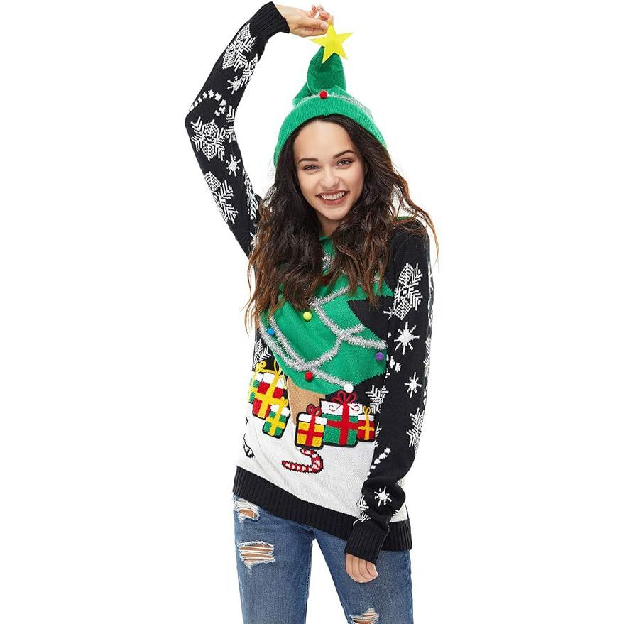 ugly christmas sweaters womens