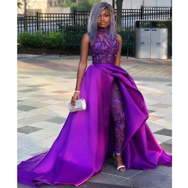 purple special occasion dresses