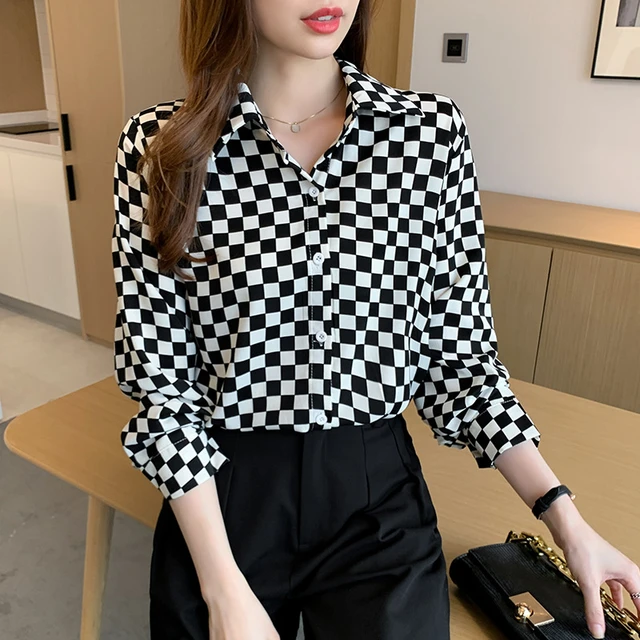 gingham shirt women