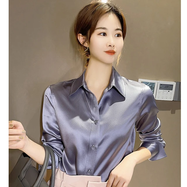 women silk shirt