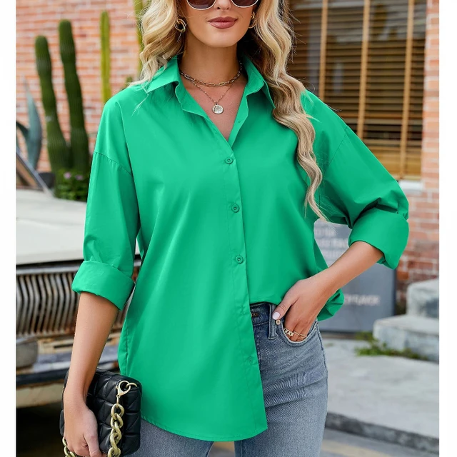 button up shirt women