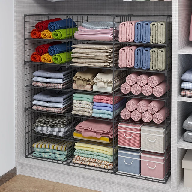 how to organize sweaters in closet