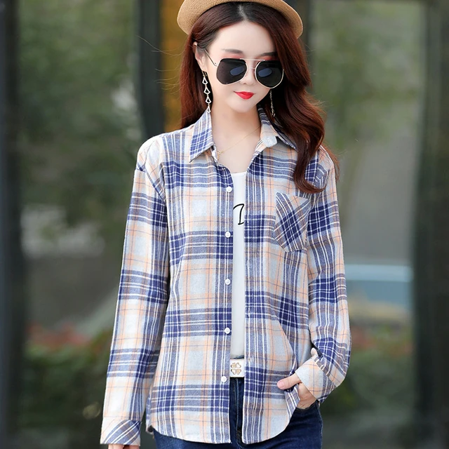 gingham shirt women