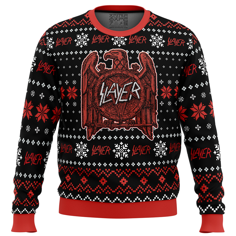 slayer ugly christmas sweaters