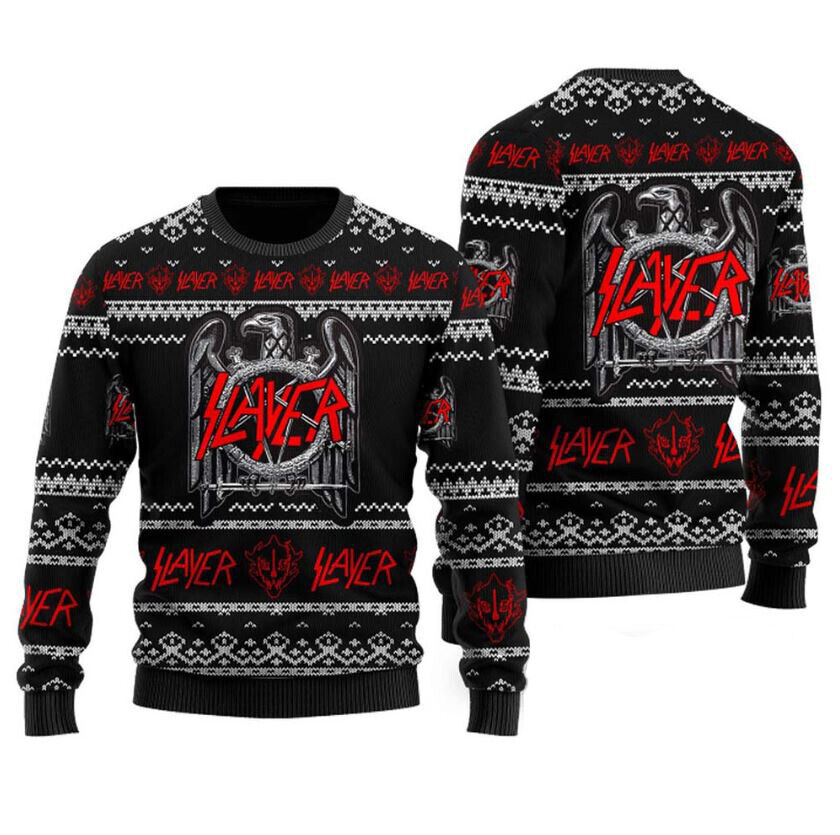 slayer ugly christmas sweaters