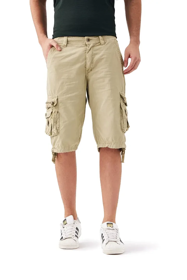 men's below the knee shorts