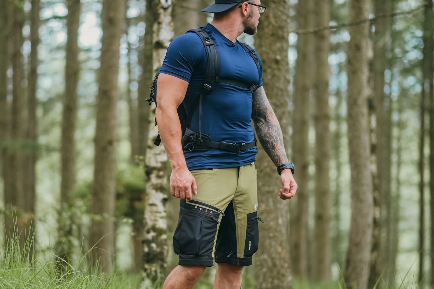 men's walking shorts