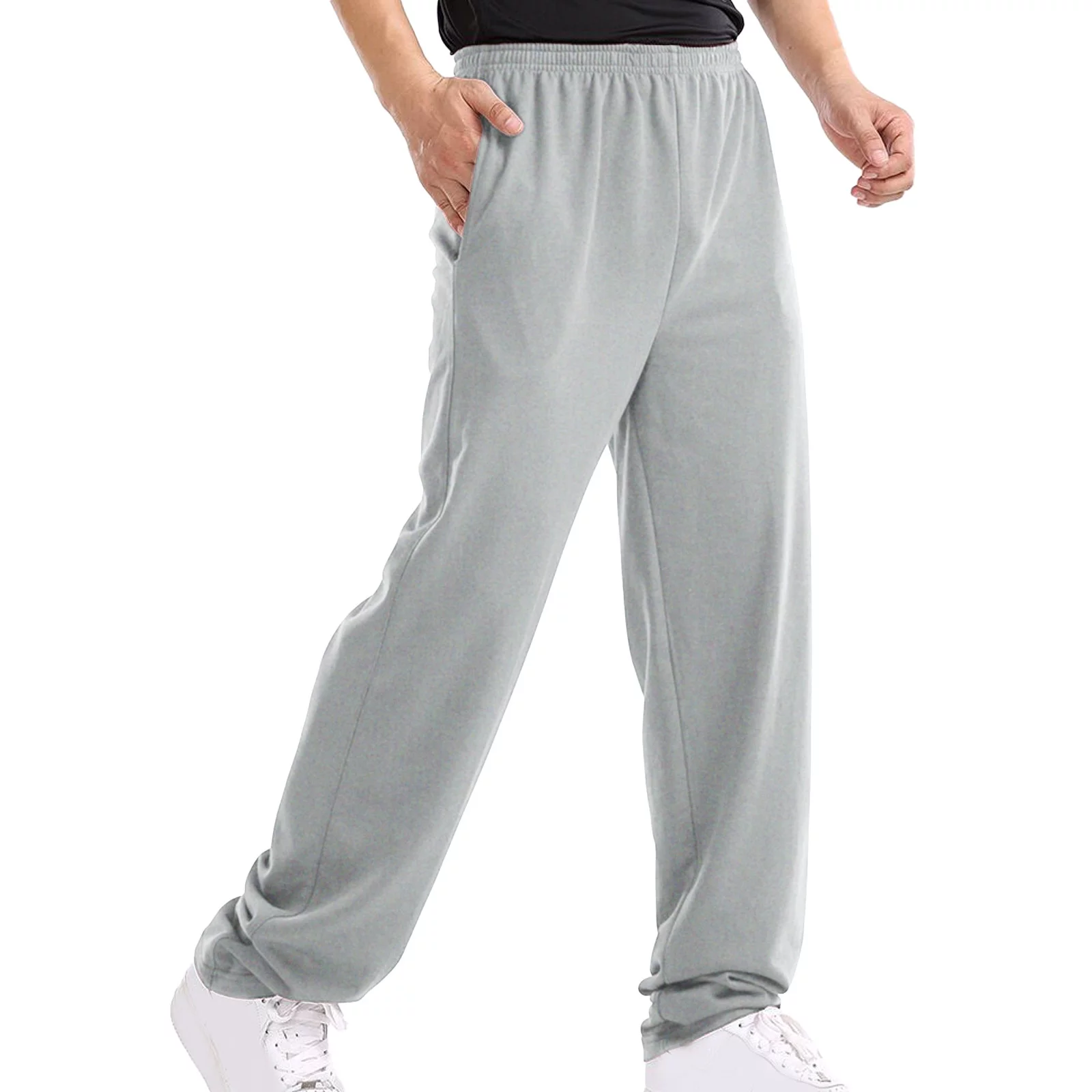 grey sweatpants men's