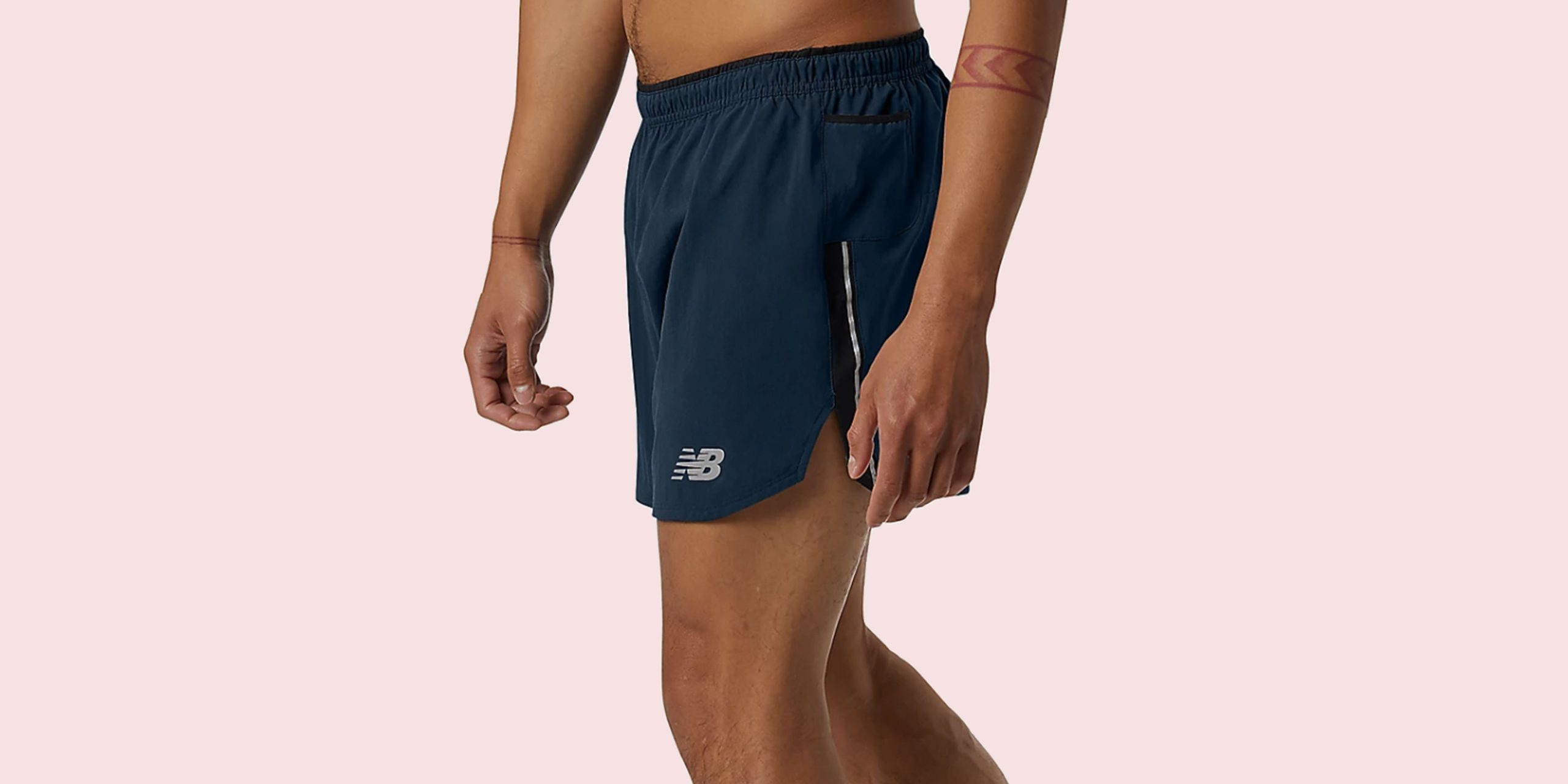 men running shorts