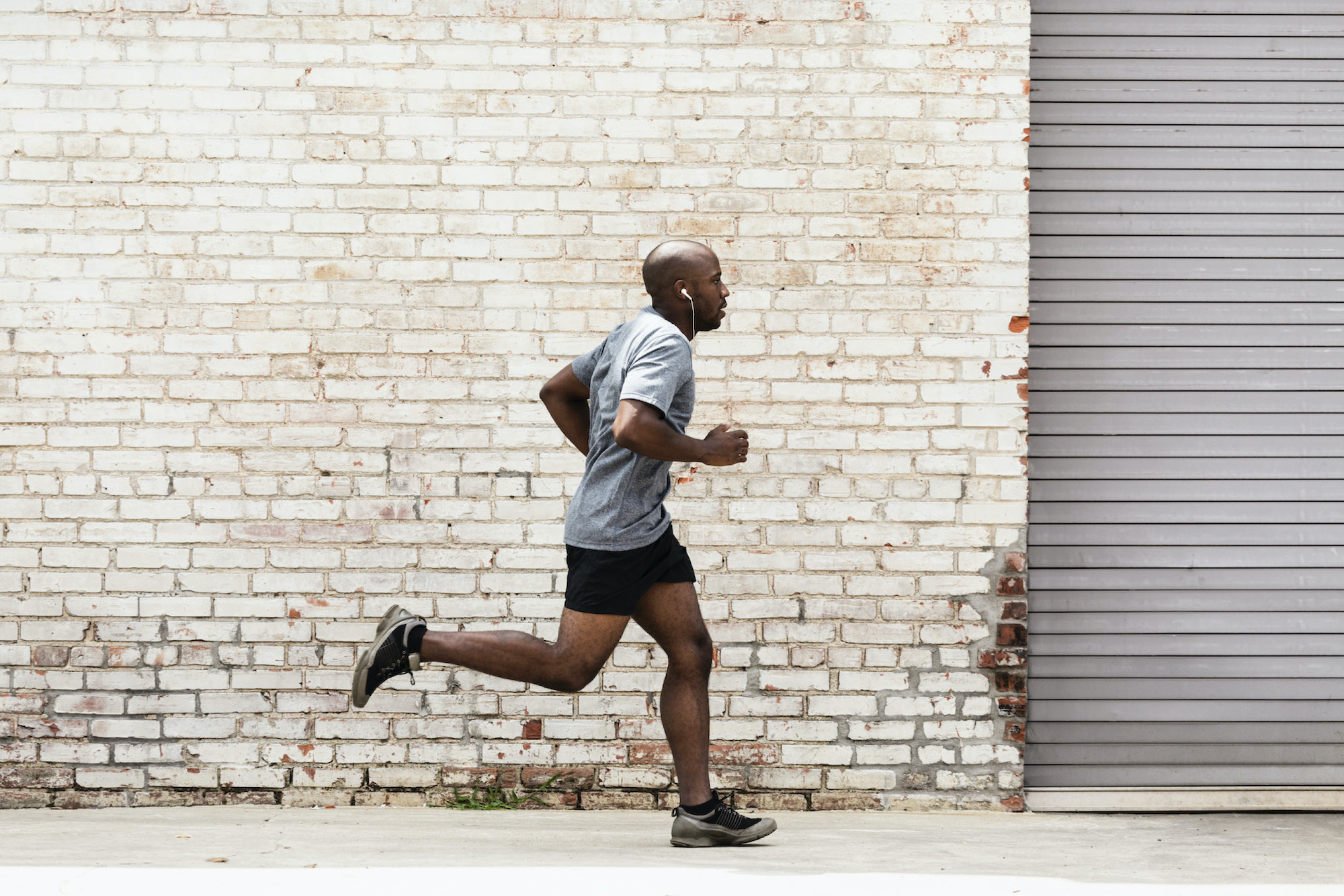 men running shorts