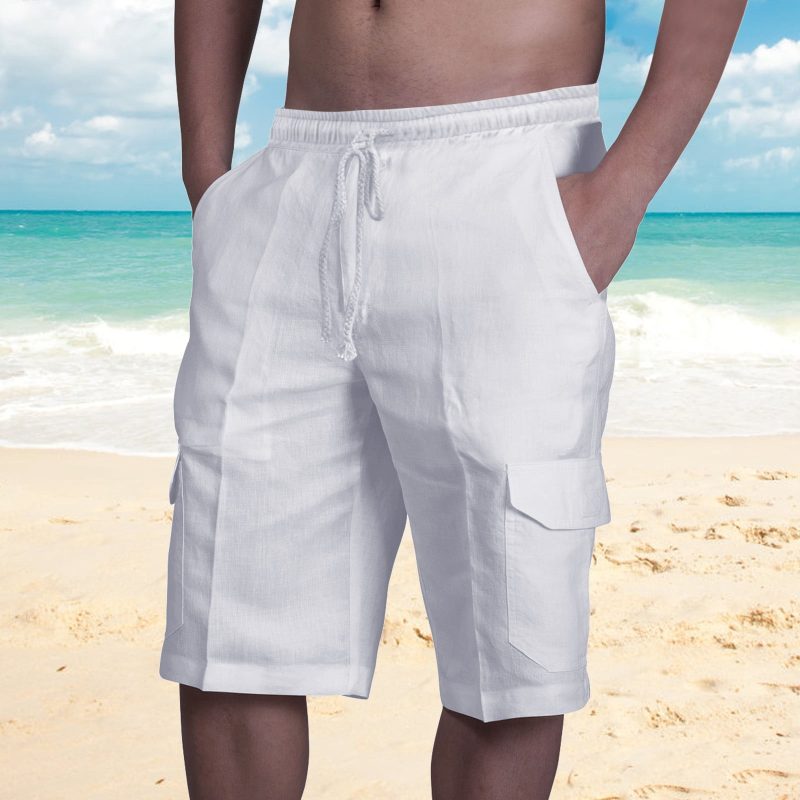 linen shorts for men