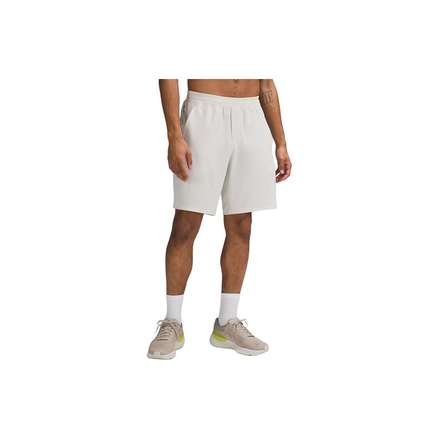 white lululemon shorts