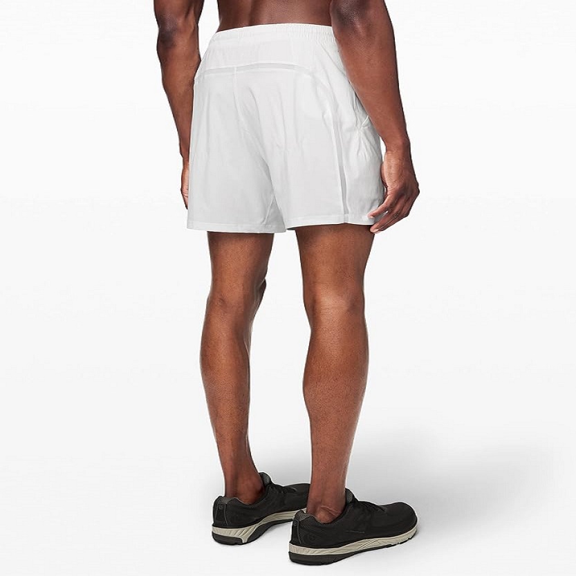 white lululemon shorts