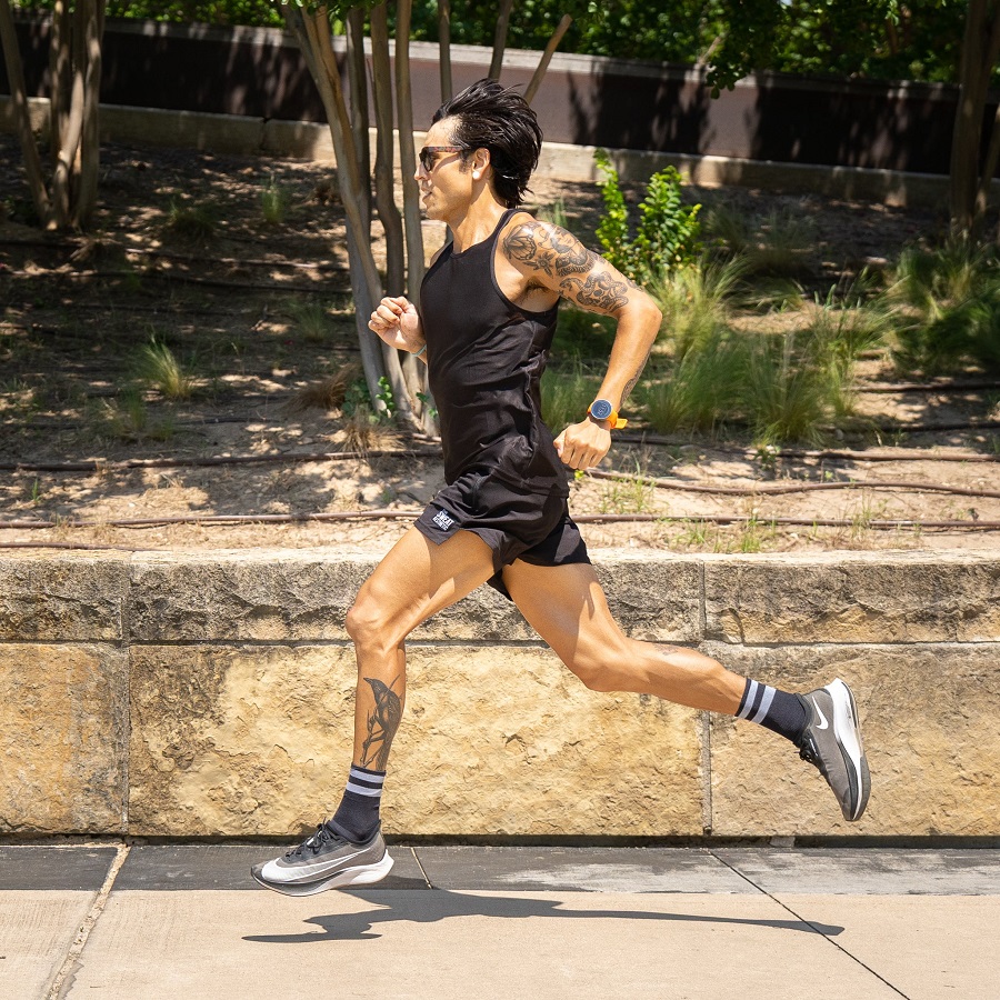 men running shorts