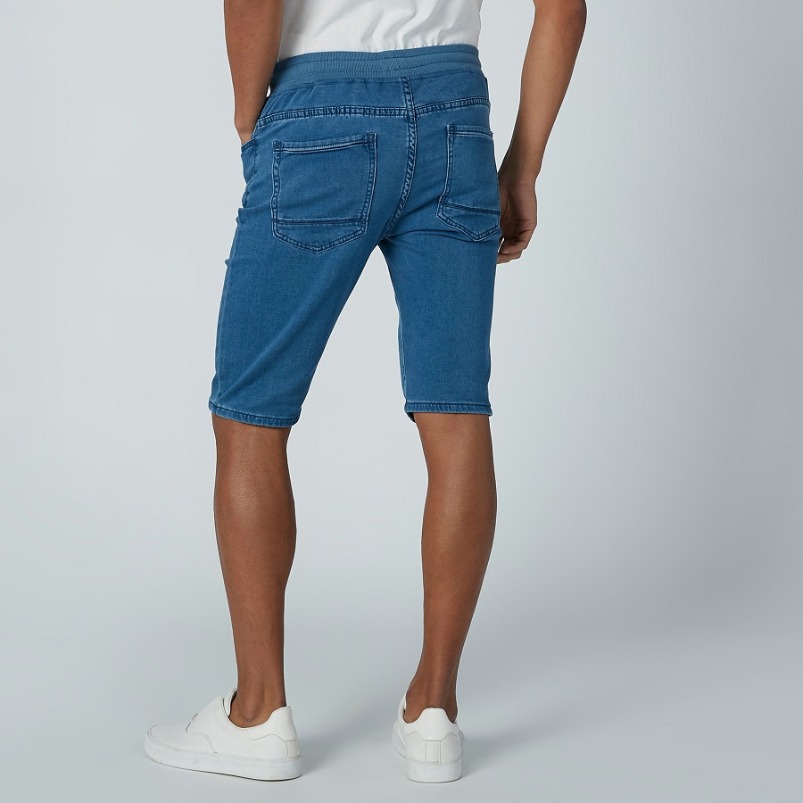 low rise denim shorts