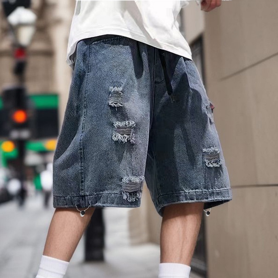 Baggy Jean Shorts