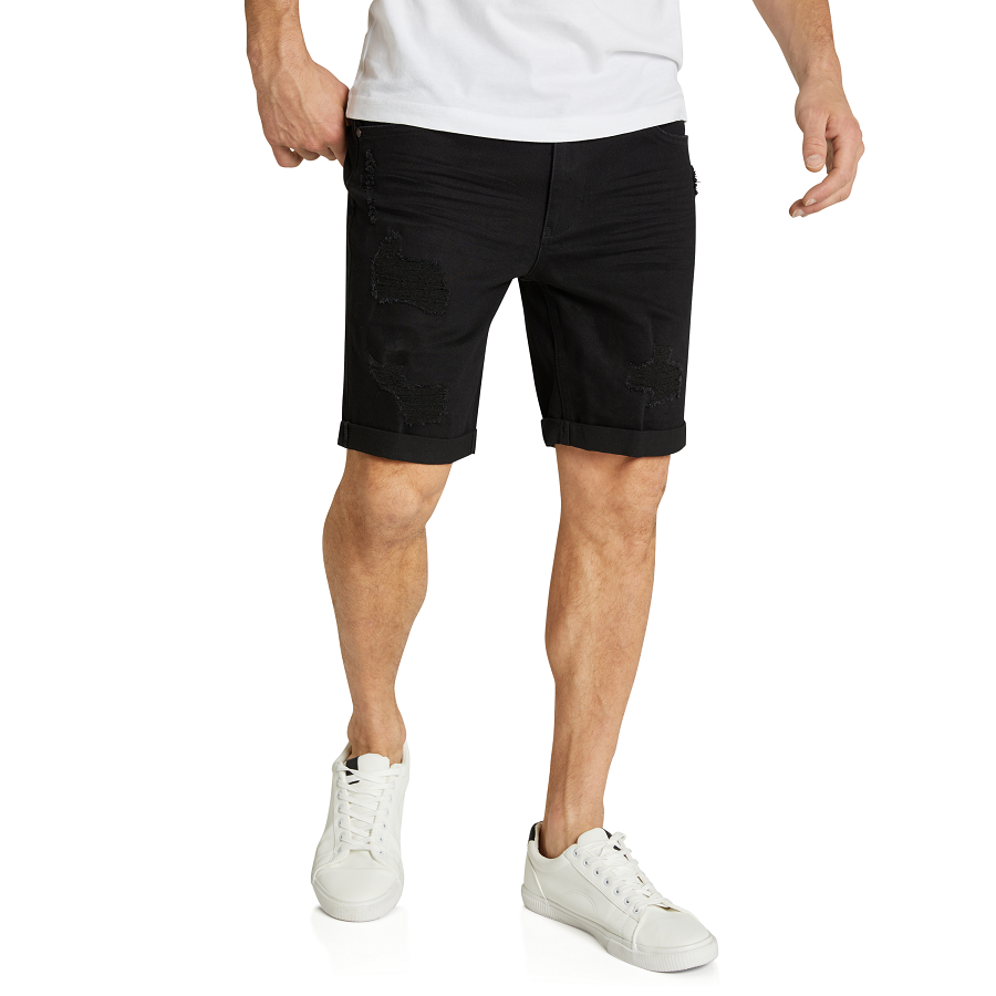 mens jean shorts