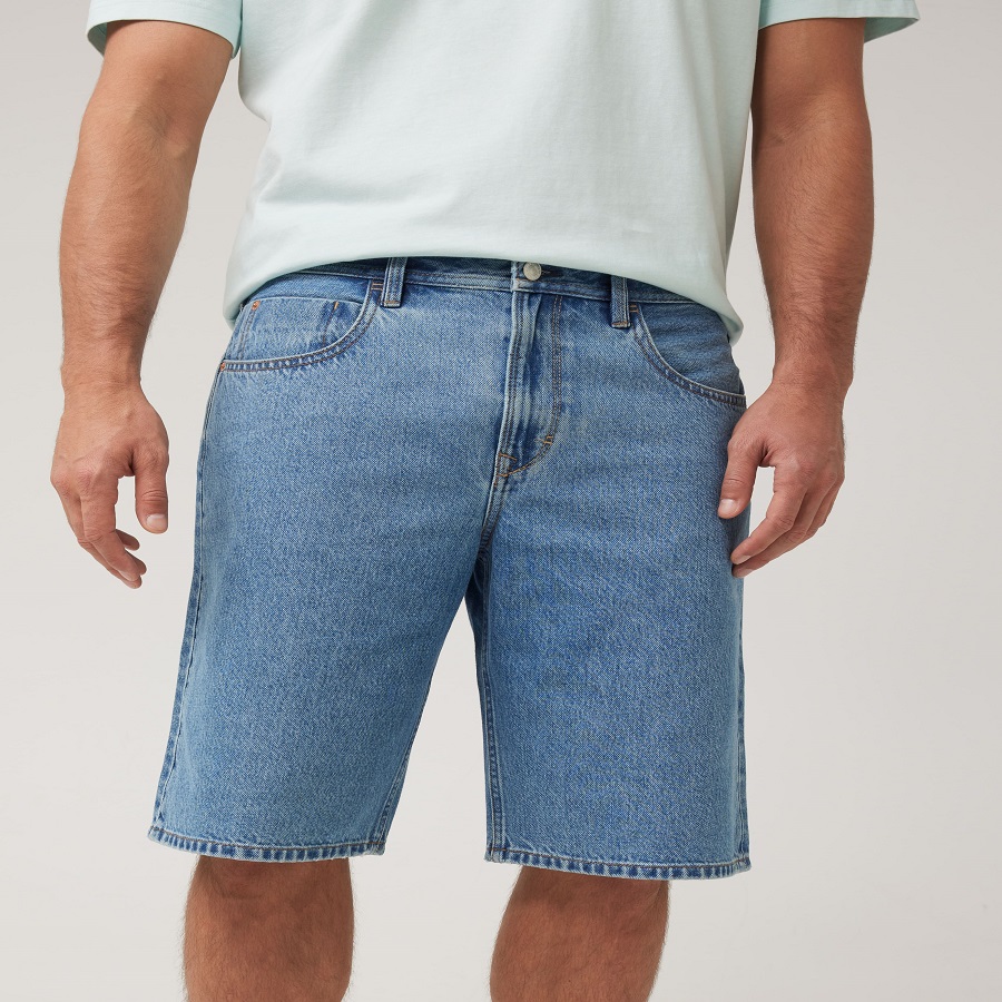 Loose Denim Shorts