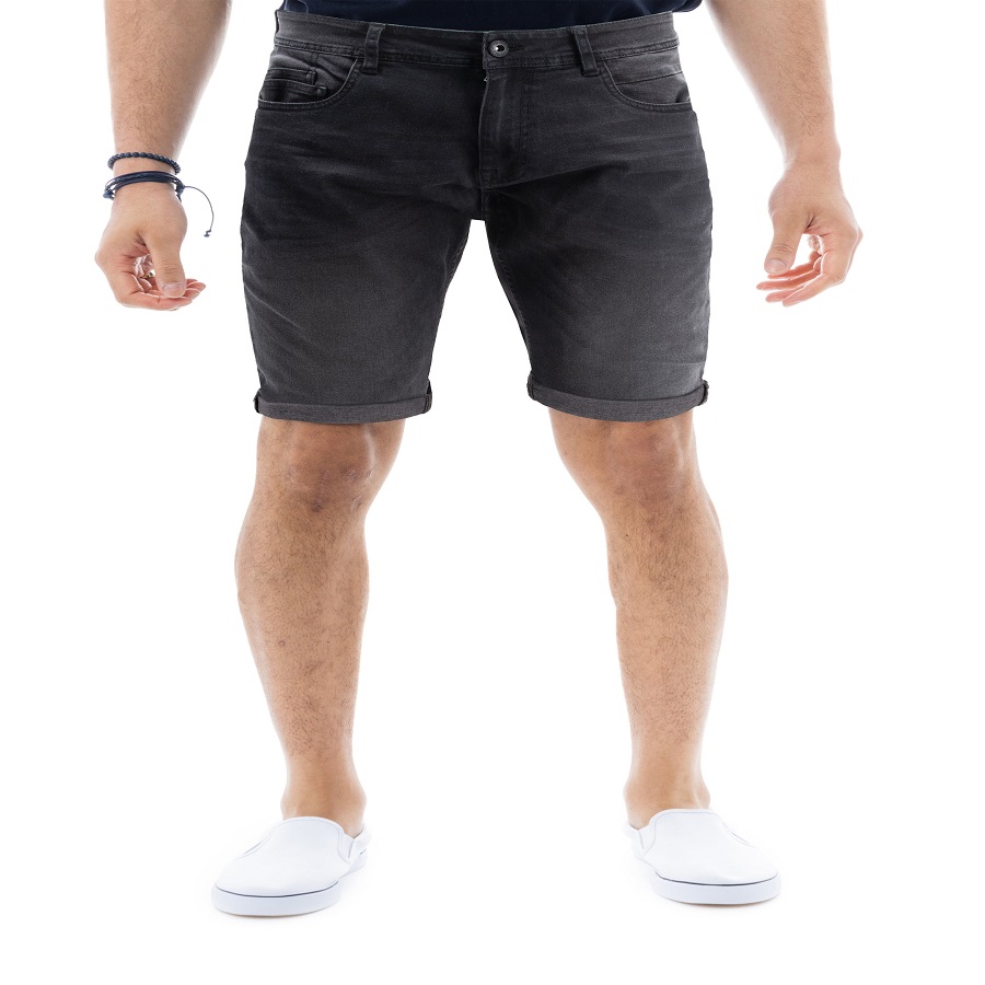 Denim Bermuda Shorts