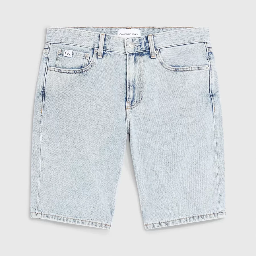 light denim shorts