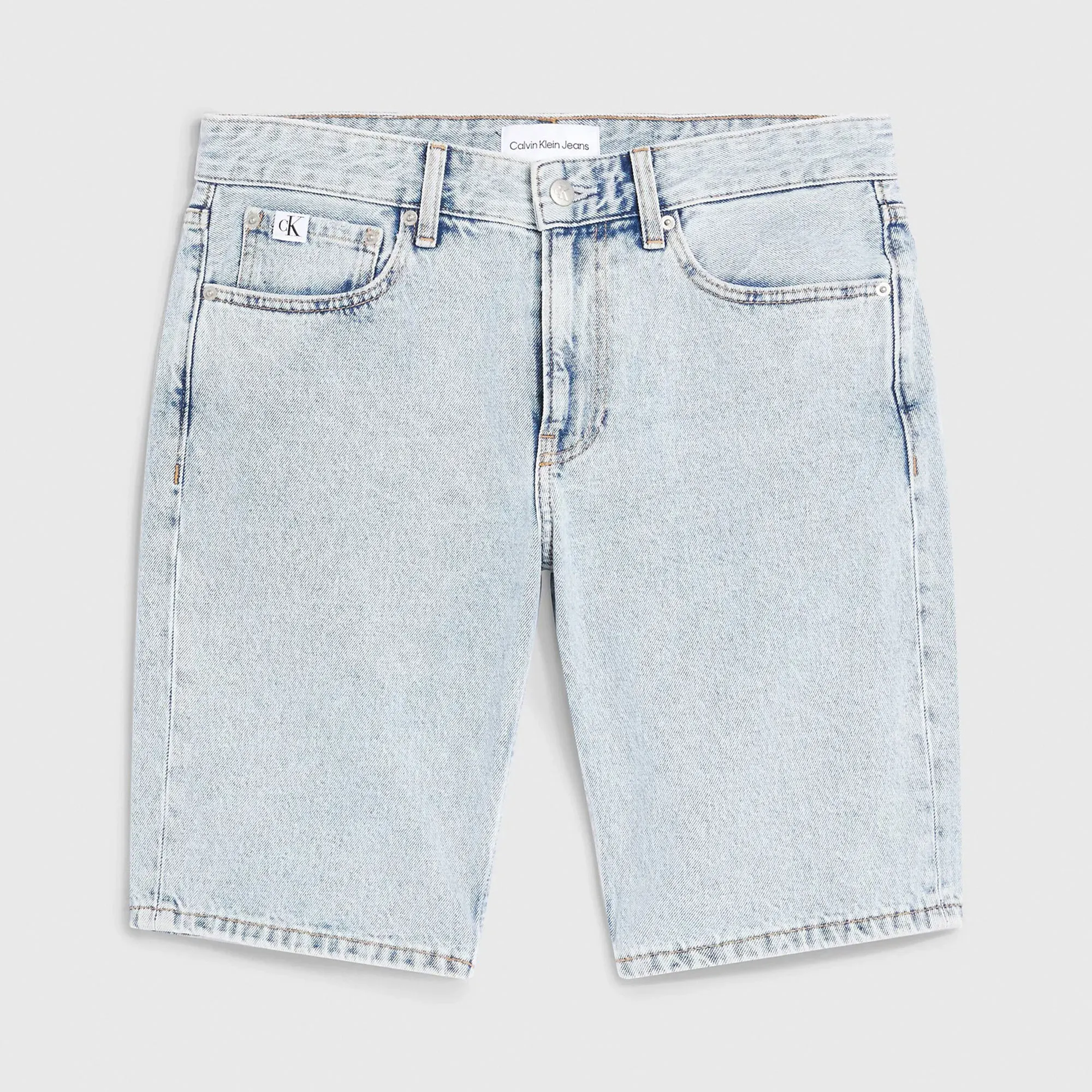 light denim shorts