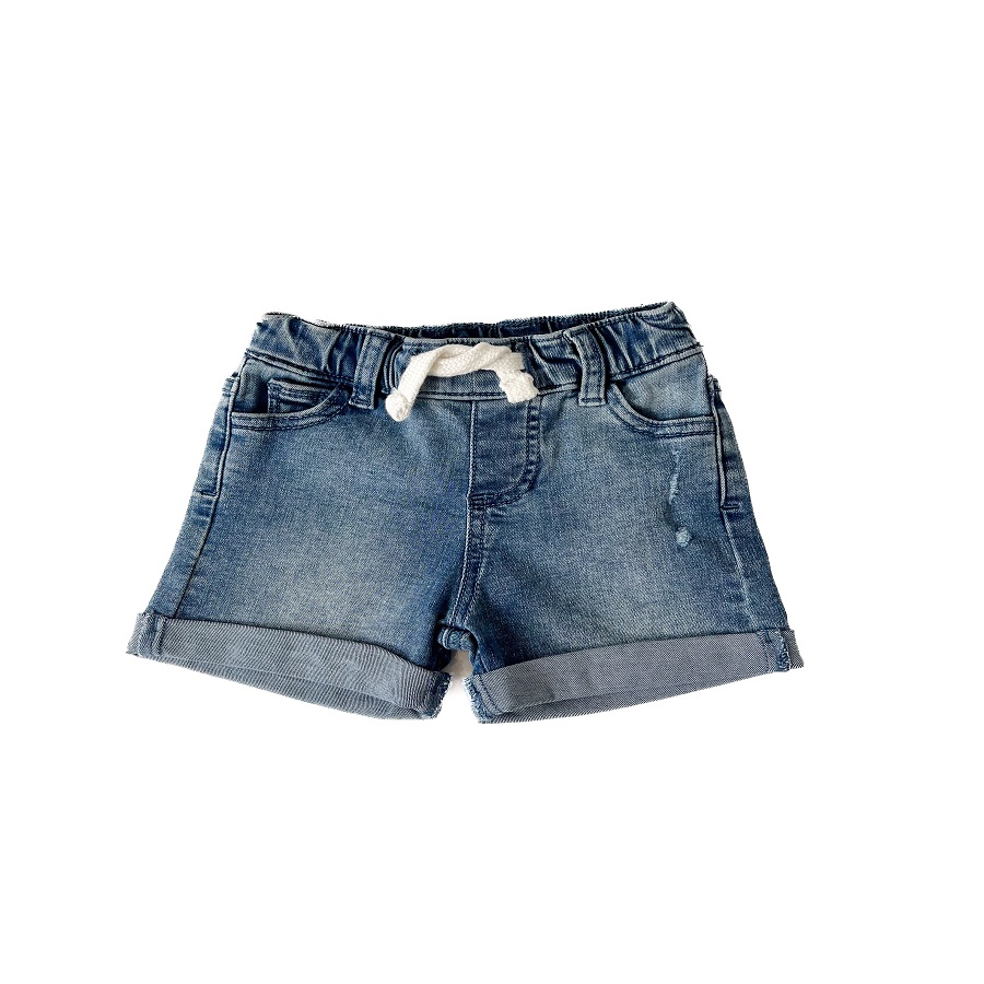 Blue Denim Shorts