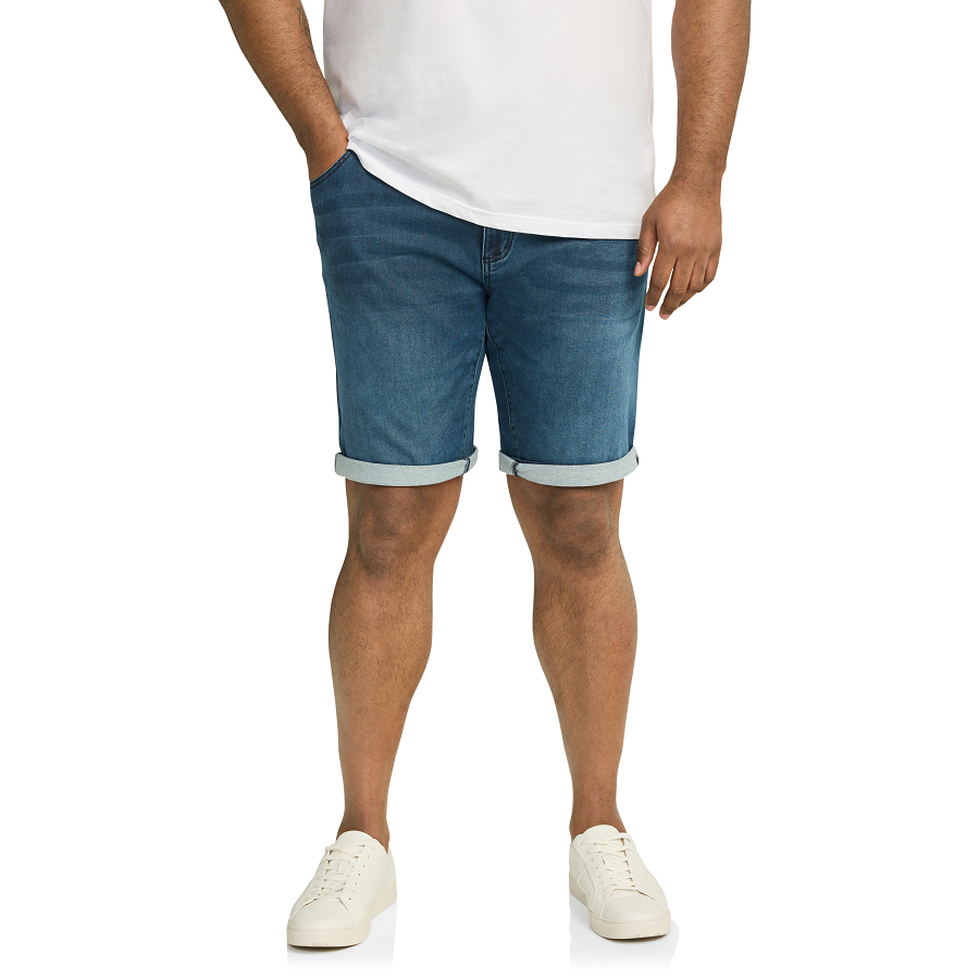 Plus Size Denim Shorts