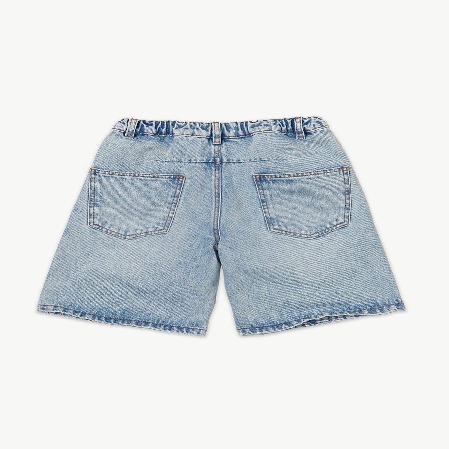 Light Blue Denim Shorts