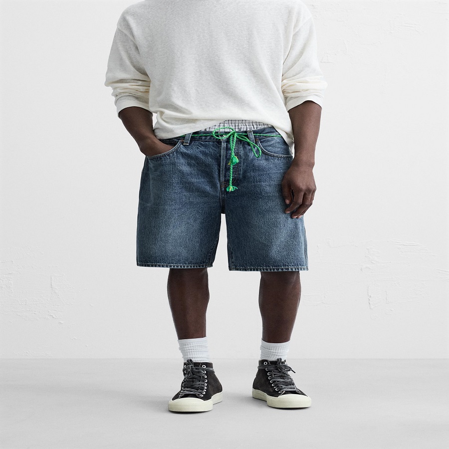 Bermuda Denim Shorts