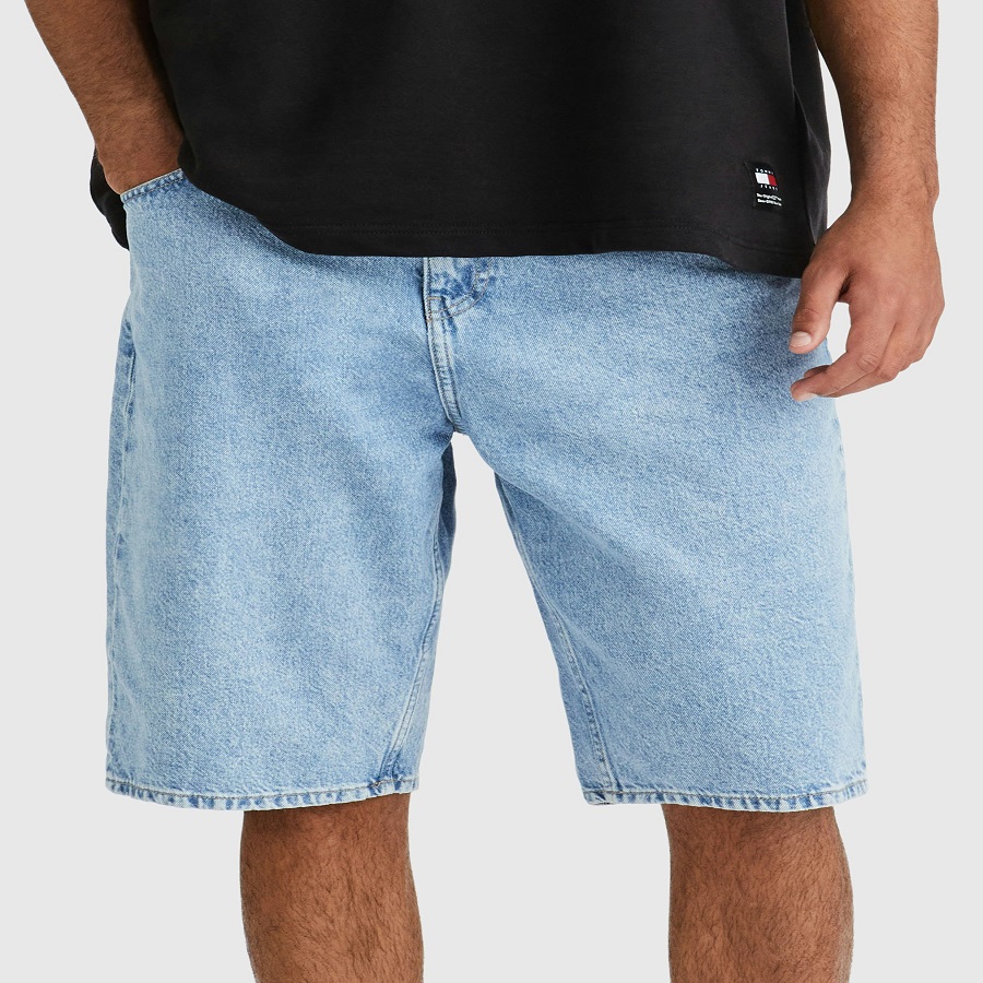 Long Denim Shorts