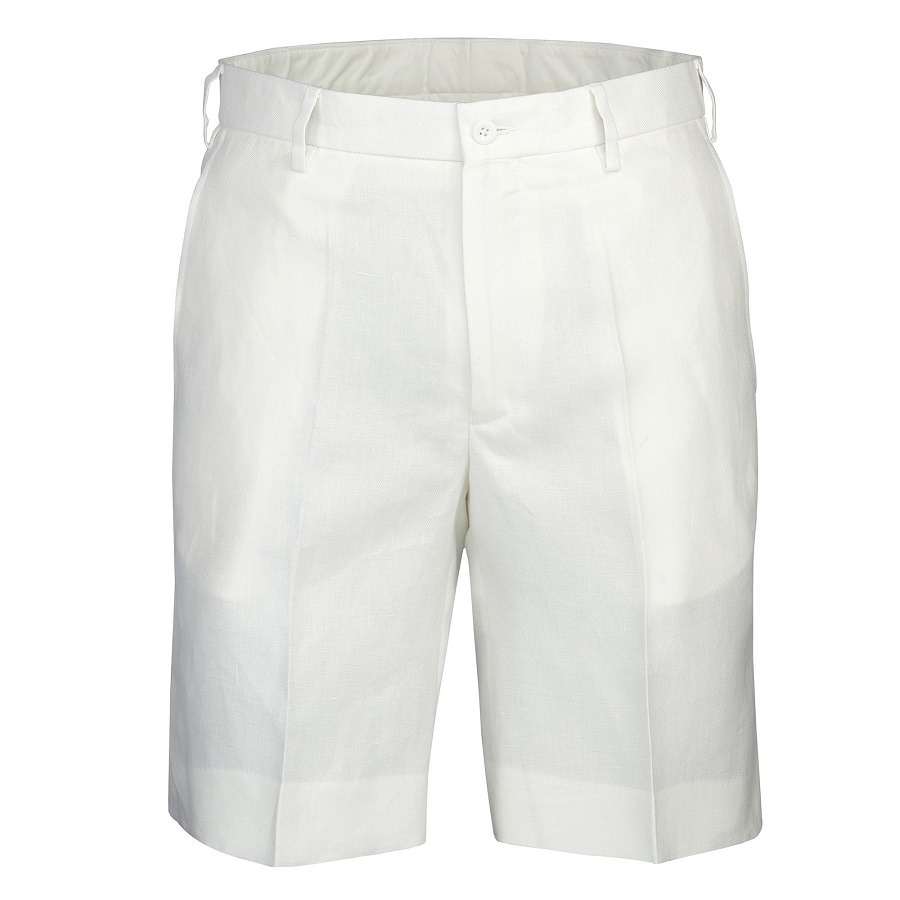 White Tailored Shorts